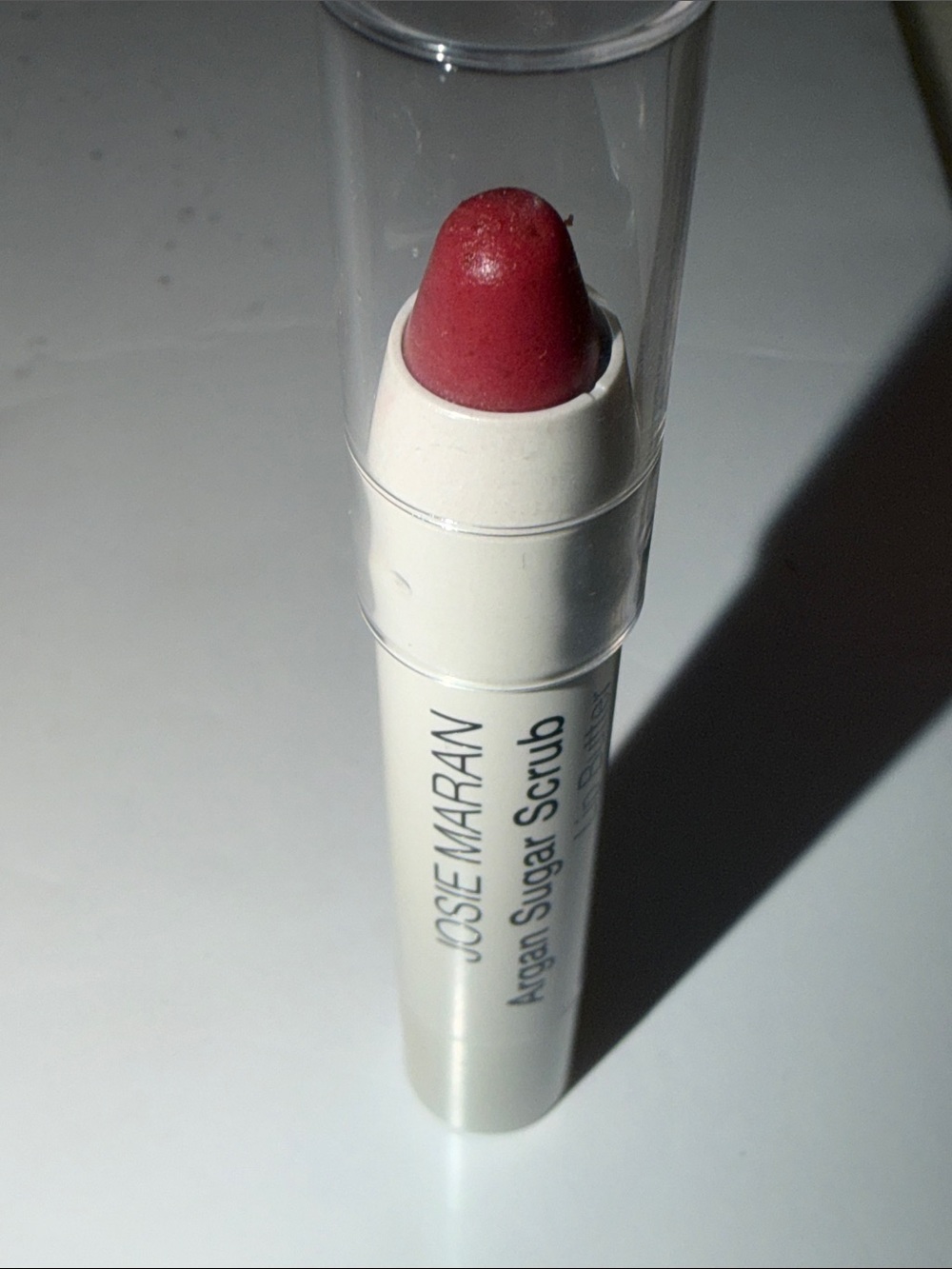 JOSIE MARAN Lip Exfoliator Argan Sugar Scrub Lip Butter Juicy Berry 2.5g/0.08oz - Picture 5 of 7
